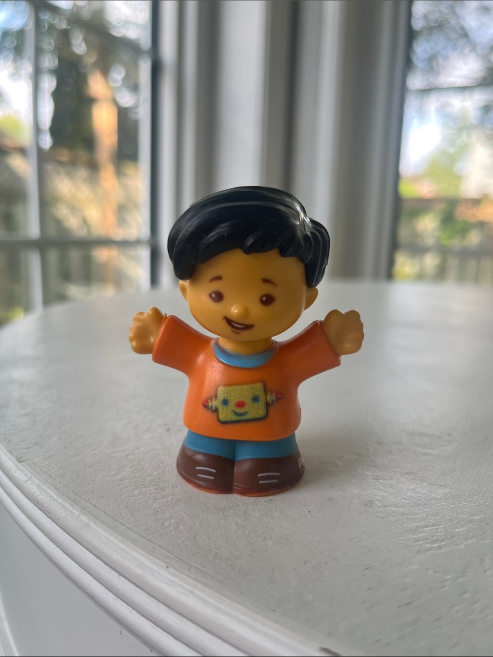 5/$25 💛Little People Koby Orange Robot Sweater Figure